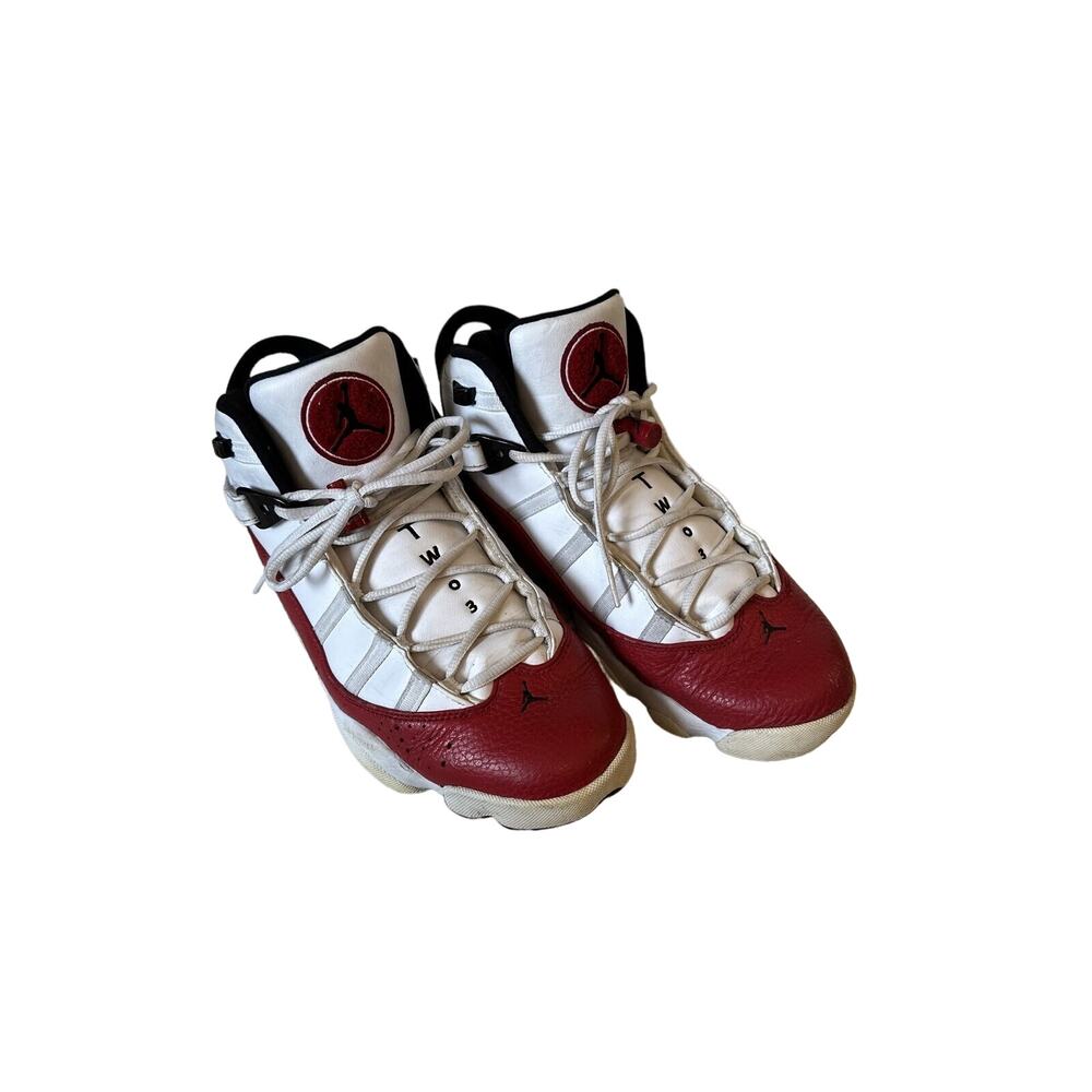 Size 10 - Jordan 6 Rings Mid University Red